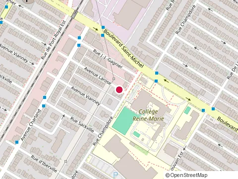 Location of Lave Auto H&M at 9370 Rue J J Gagnier, Montréal