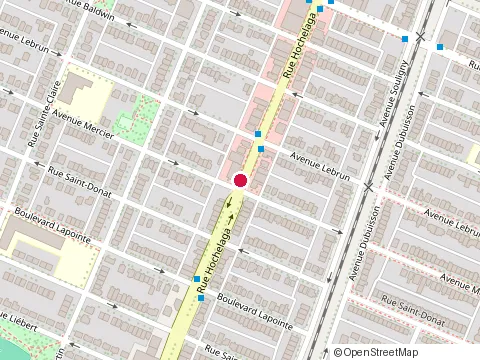 Location of Lave Auto Hochelaga Montreal at 8500 Rue Hochelaga, Montréal