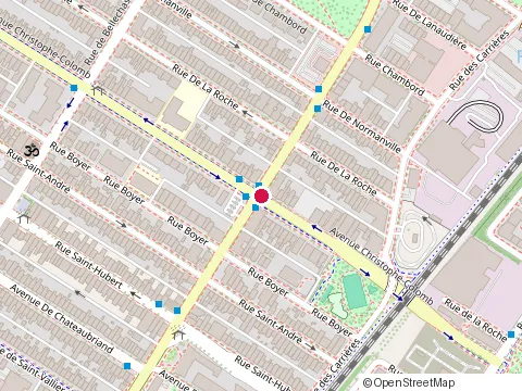 Location of Lave Auto Lido at 5660 avenue Christophe Colomb, Montréal