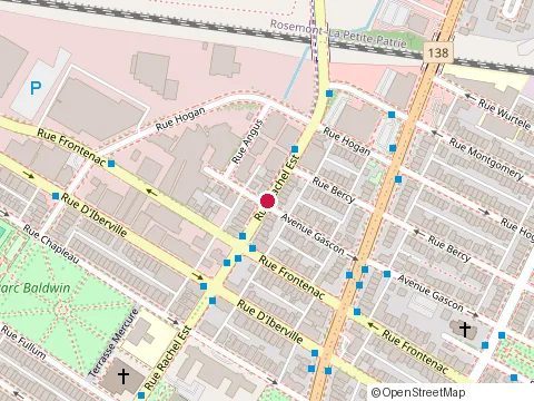Location of Lave Auto Mirabel 1989 Enr at 2563 Rue Rachel E, Montréal