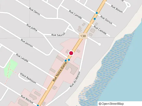 Location of Lave Auto Nd Inc at 621 Rue Notre-Dame, Repentigny