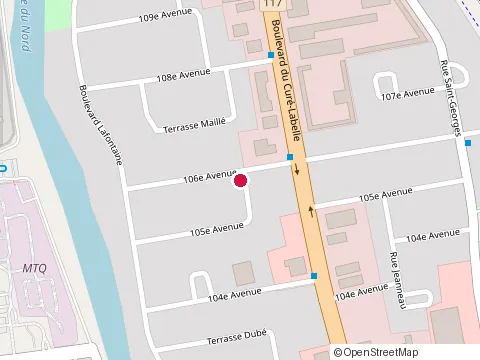 Location of Lave Auto Petirri at 91 106E Av, Saint-Jérôme