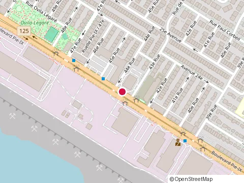 Location of Lave Auto Pie Ix at 9055 Pie-Ix Blvd, Montréal