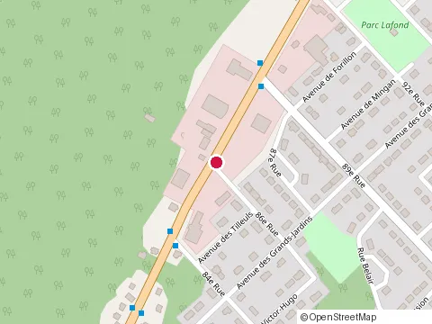 Location of Lave Auto Shawinigan at 8592 Bd des Hêtres, Shawinigan