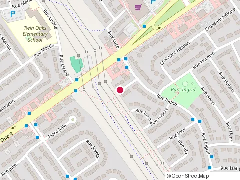 Location of Lave Auto Splash at 3580 Bd Dagenais O, Laval