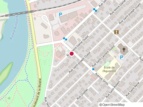 Location of Lave-Auto Avenue Sirois Ultramar at 290 Rue Notre Dame O, Rimouski