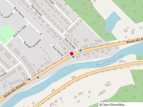 Location of Lave-Auto des Rivières at 3697 route des Rivières, Levis