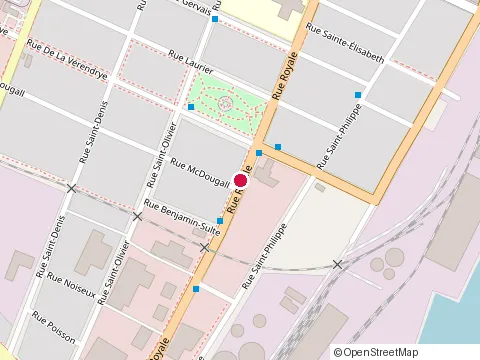 Location of Lave-Auto Déziel at 2020 Rue Royale, Trois-Rivières