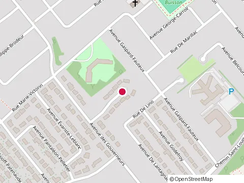 Location of Lave-Auto Domicile at 2215 Rue Onésime-Gagnon, Québec