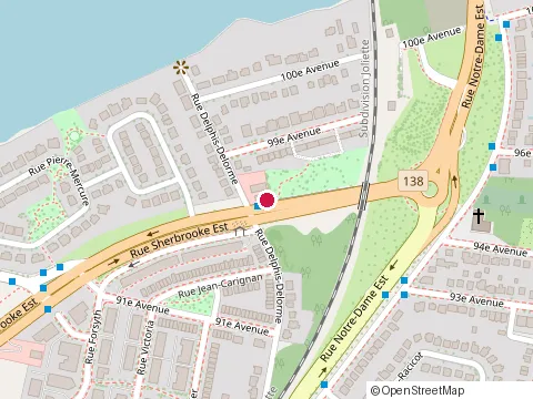 Location of Lave-Auto du Bout-de-l'Île at 16279 Rue Sherbrooke E, Montréal