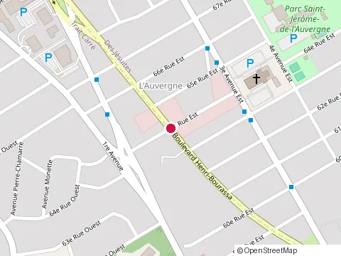 Location of Lave-Auto Expert Québec at 295 64E Rue E, Québec