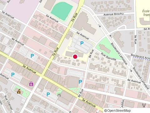 Location of Lave-Auto Jr at 710 4E Av, Val-d'Or
