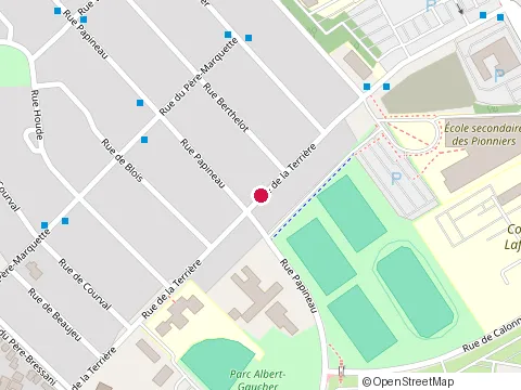 Location of Lave-Auto la Terrière (Livre Service) at 1040 Rue de la Terrière, Trois-Rivières