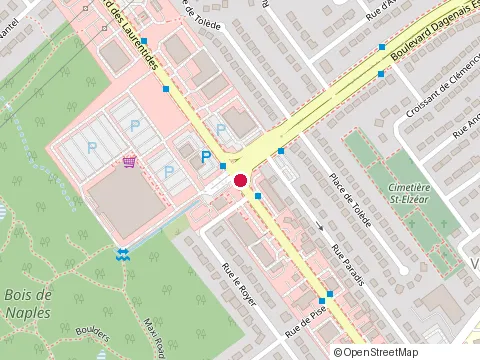 Location of Lave-Auto Preference at 1968 boulevard des Laurentides # A, Laval