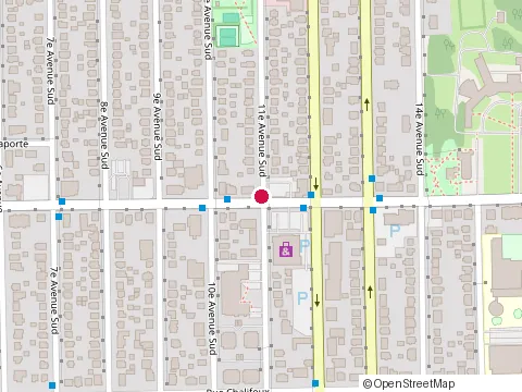 Location of Lave-Auto Sherbrooke at 41 11E Avenue S, Sherbrooke
