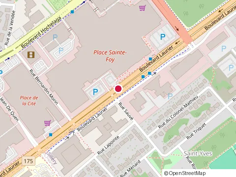 Location of Lave-Auto Spick'N Span at 2505 Boulevard Laurier, Québec
