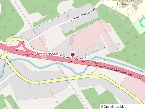 Location of Lave-Auto Ssr at 1118 Rue de la Durance, Québec