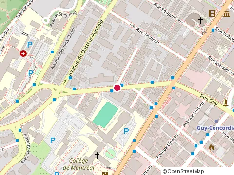 Location of Lavigueur & Ass at 1522 avenue Summerhill, Montréal
