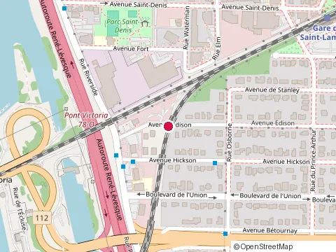 Location of Lavigueur Luc at 7 avenue Edison, Saint-Lambert