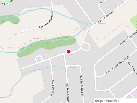 Location of Lavoie Denis at 723 avenue Bergeron, Roberval