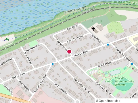 Location of Lavoie Mario Service at 263 Rue Laval N, Rimouski