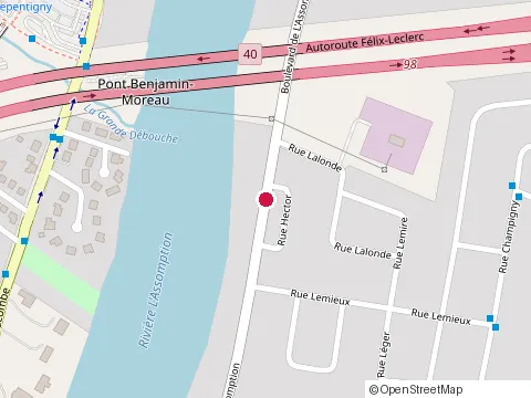 Location of Lawrence Peinture (1959) at 228 Bd de l'Assomption, Repentigny