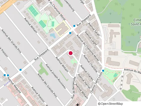 Location of Lb Pose d'Ongles Extension de Cils at 1279 avenue du Lac-Saint-Charles, Québec