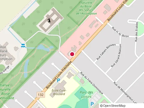 Location of Lcr Inc at 87 Place 21 Mars, Nicolet