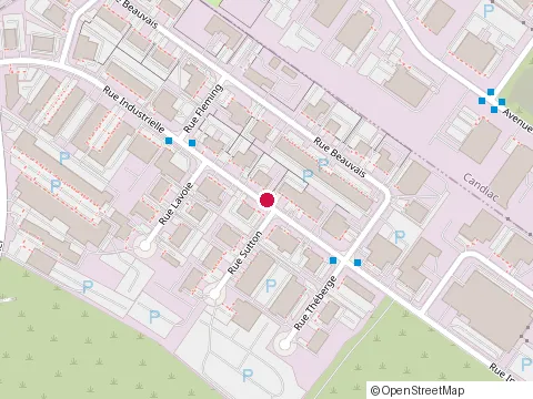 Location of Ldm Transport Inc at 36 Rue Industrielle, Delson