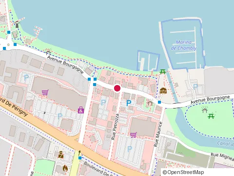 Location of le 202 at 1668 avenue Bourgogne #202, Chambly