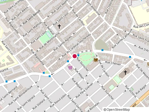 Location of le 388 at 388 Rue Saint-Vallier O, Québec