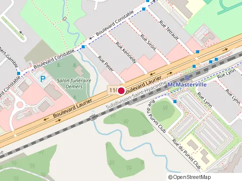 Location of le Bar À Croissant at 716 Boulevard Laurier, Beloeil