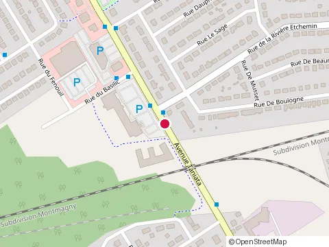 Location of le Bar À Lunch at 6-912 avenue Taniata, Lévis