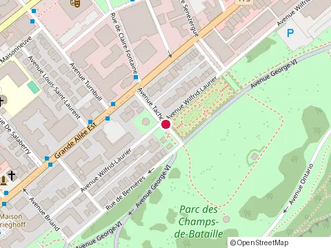 Location of le Batifol at 280 avenue Wilfrid-Laurier, Québec