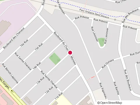 Location of le Bel Arbre at 5331 boulevard du Chanoine-Moreau, Trois-Rivières