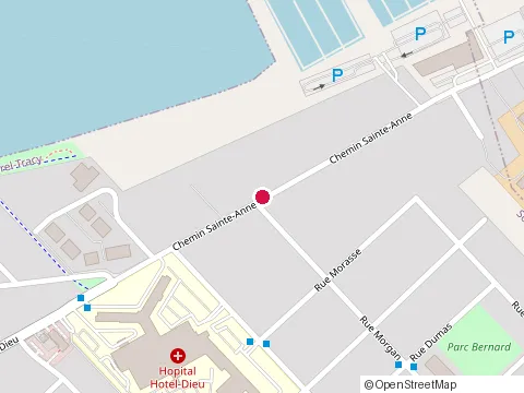 Location of le Belvédère at 155 Chemin Sainte-Anne A, Sorel-Tracy