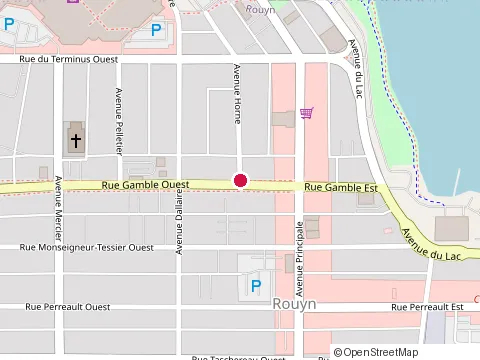 Location of le Bistro Petit Lutin at 52 avenue Horne, Rouyn-Noranda