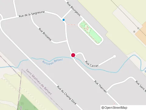 Location of le Bunker at 12 Rue Saint-Matthieu, Beloeil