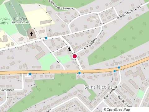 Location of le Café du Village at 1441 Rue des Pionniers, Lévis