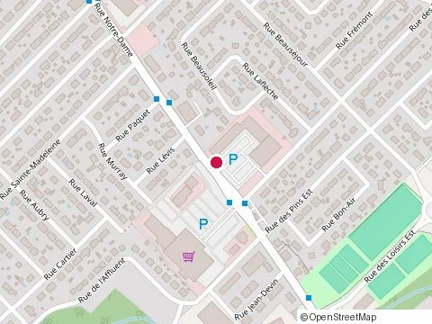 Emplacement de le Cèdre au 1875 Rue Notre Dame, L'Ancienne-Lorette