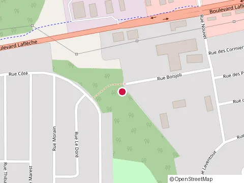 Location of le Centre de l'Entreposage at 1225 Rue Boisjoli, Baie-Comeau