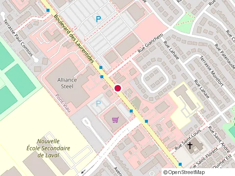 Location of le Chalutier Mlm at 1031 Boulevard des Laurentides, Laval