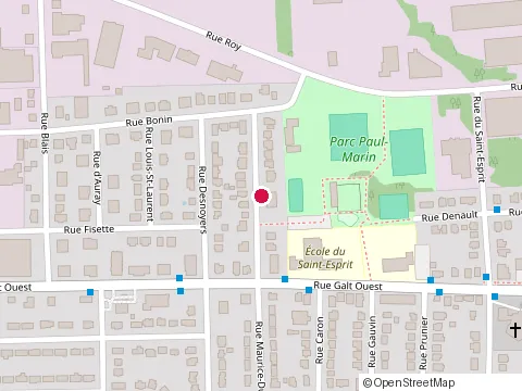 Location of le Chic Shake Bar Santé at 1176 Rue Maurice-Duplessis, Sherbrooke