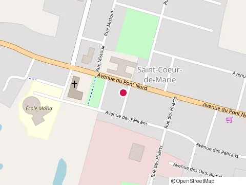 Location of le Clandestin Bar at Avenue du Pont N #2H6, Alma