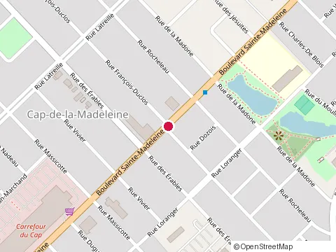 Location of le Coin Chinois du Cap at 303 boulevard Sainte-Madeleine, Trois-Rivières
