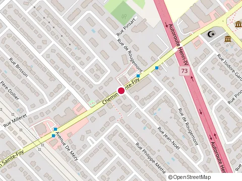 Location of le Coin Zen at 203-3041 chemin Sainte-Foy, Québec
