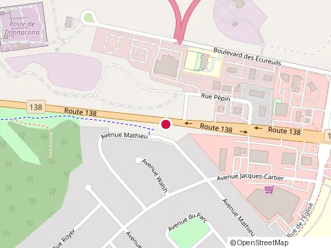 Emplacement de le Coq Rôti au 246 138 Rte, Donnacona