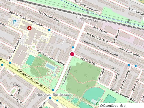 Location of le Délicieux at 1564 Rue Dudemaine, Montréal