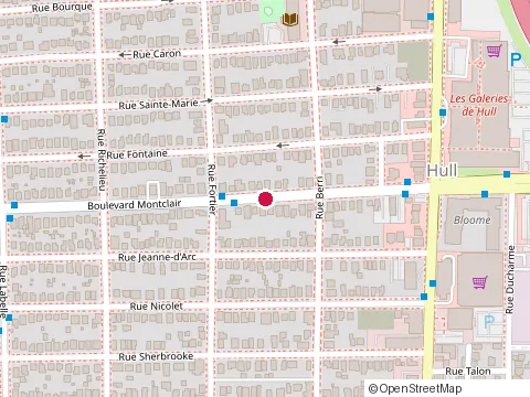 Location of le Foubrac at 47 Bd Montclair, Gatineau