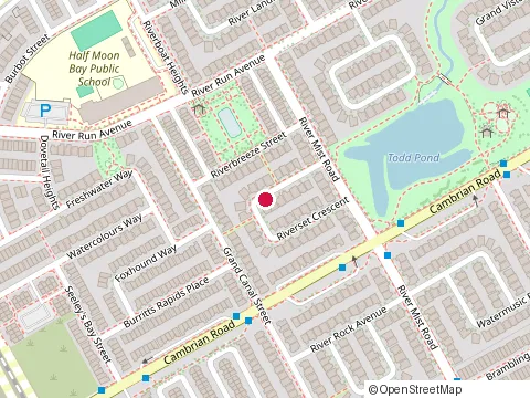 Location of Big Dog Networks at 3317 Riverset Crescent, Nepean